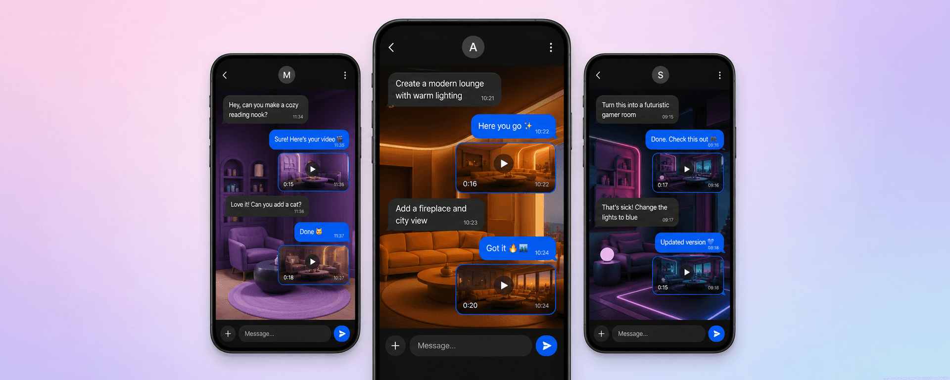 SMS Video preview